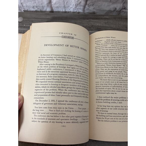 1952 Memoirs of Herbert Hoover 1920 - 1933 The Cabinet & The Presidency - Picture 6 of 7